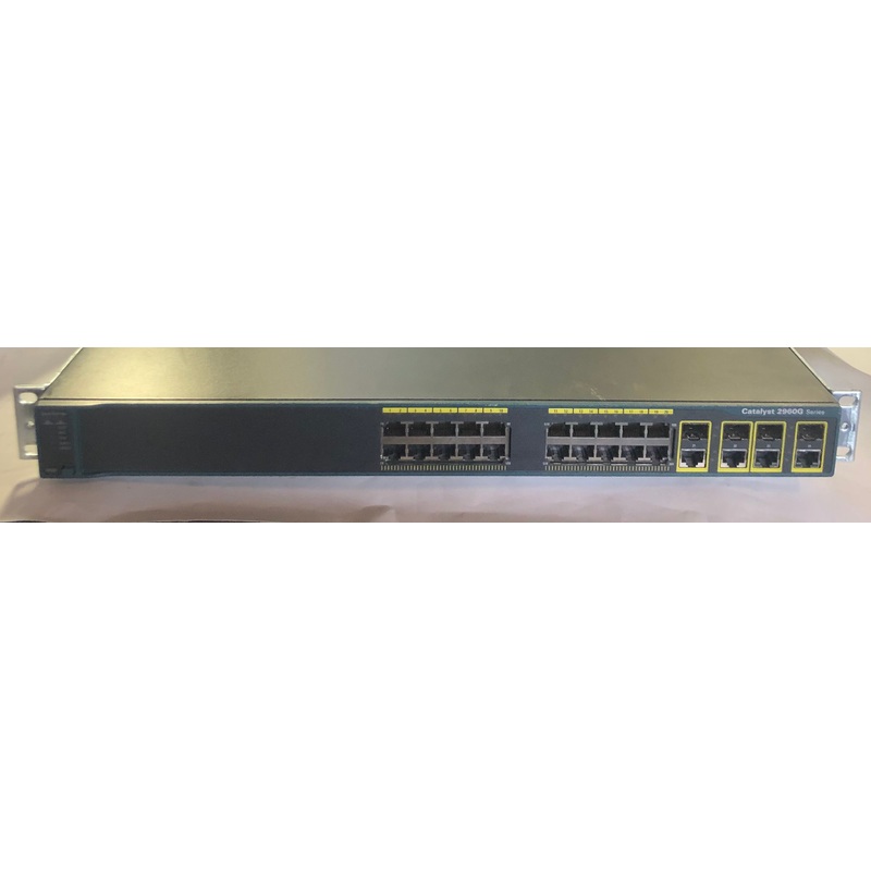 Cisco Catalyst 2960 Series 24-Port Switch- WS-C2960G-24TC-L