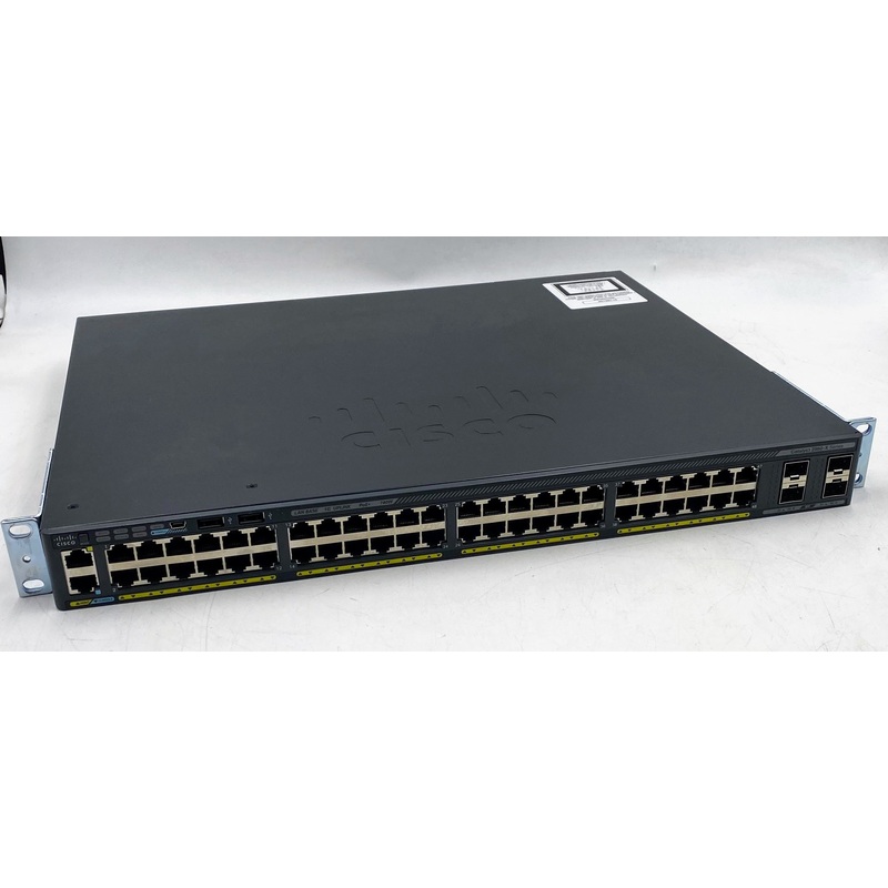 Cisco Catalyst 2960X WS-C2960X-48FPS-L 48 Port PoE Switch