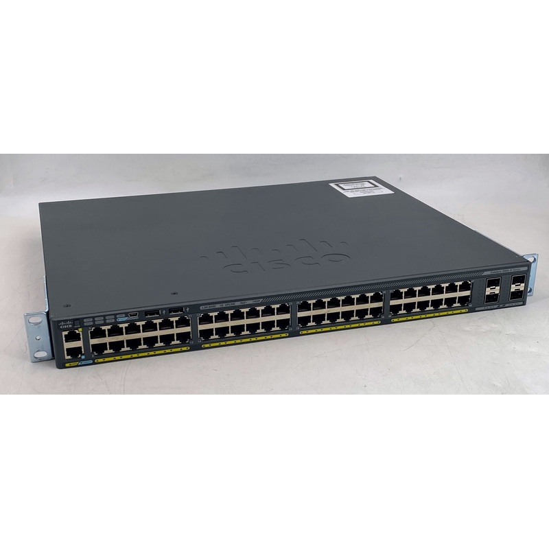Cisco Catalyst 2960X WS-C2960X-48FPS-L V02 48 Port PoE Switch
