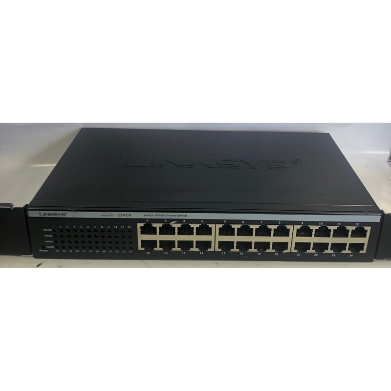Cisco Linksys EF4124 24-Port 10/100 Network Switch