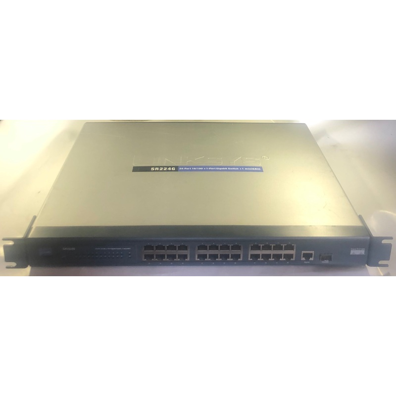 Cisco Linksys SR224G 24-Port Network Switch