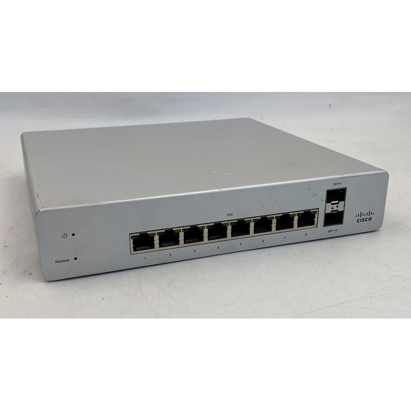 Cisco Meraki MS220-8-HW, Unclaimed Gigabit Ethernet Switch