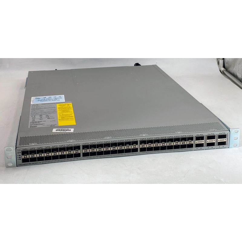 Cisco Nexus N9K-C93180YC-EX 48-Port 10/25G SFP+ and 6x 40/100G QSFP+ Switch