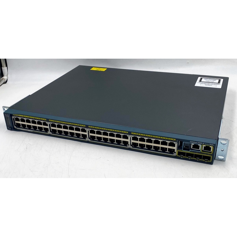 Cisco WS-C2960S-48FPS-L, 48GE PoE+ 740W, 4xSFP