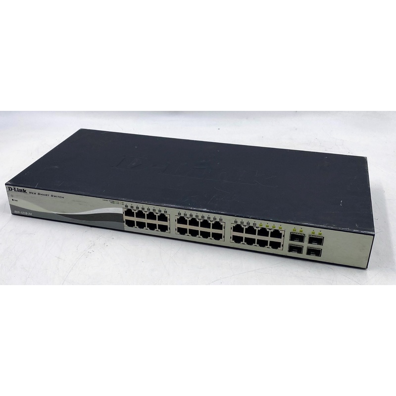 D-Link Web Smart 24-Port Gigabit Switch- DGS-1210-24