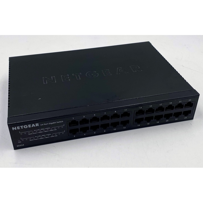 NETGEAR GS324 24-Port Gigabit Ethernet Unmanaged Switch