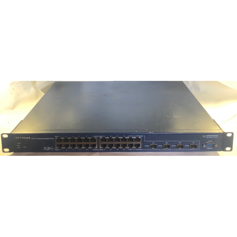 Netgear GSM7324 24-Port Layer 3 Managed Gigabit Switch
