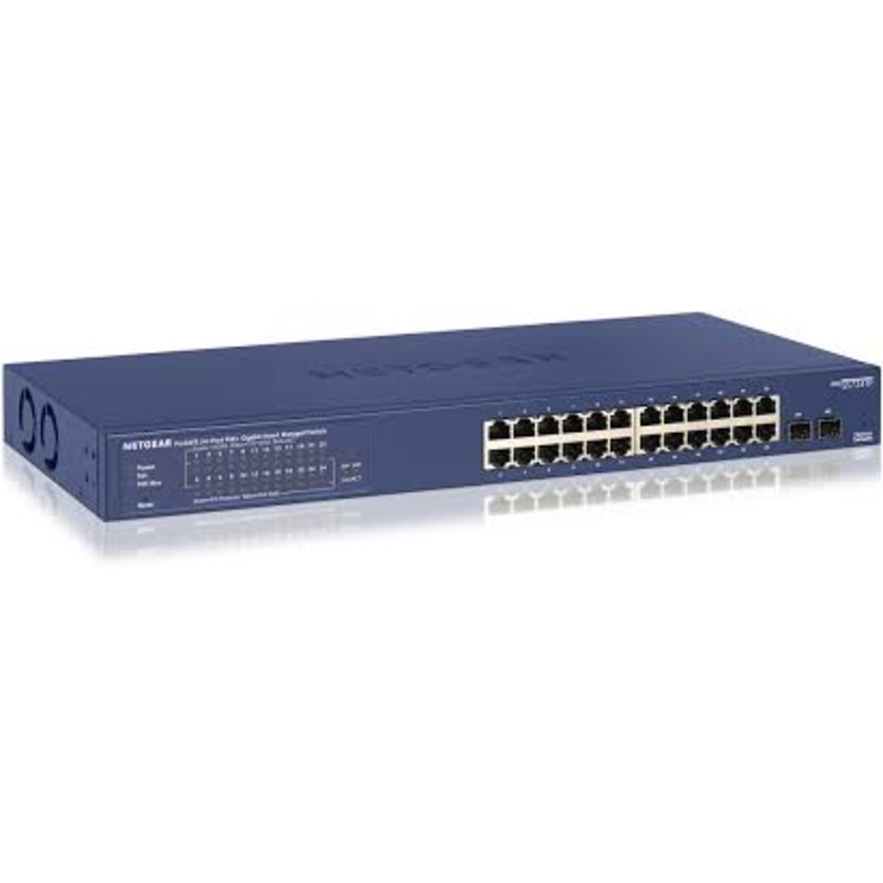 Netgear ProSafe 24-Port Gigabit Managed Switch- GS724TP
