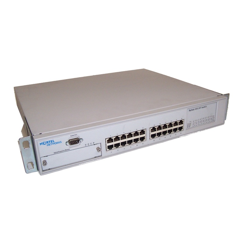 Nortel Networks Baystack 450-24T 24-Port Ethernet Switch- AL2012A14