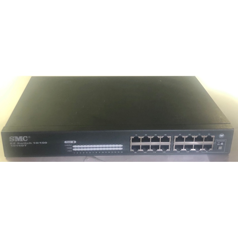 SMC EZ Switch 1016DT 16-Port Network Switch- EZNET-16SW
