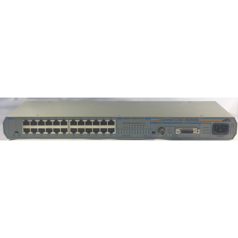 Allied Telesyn CentreCom AT-3024SL 24-Port Network Hub