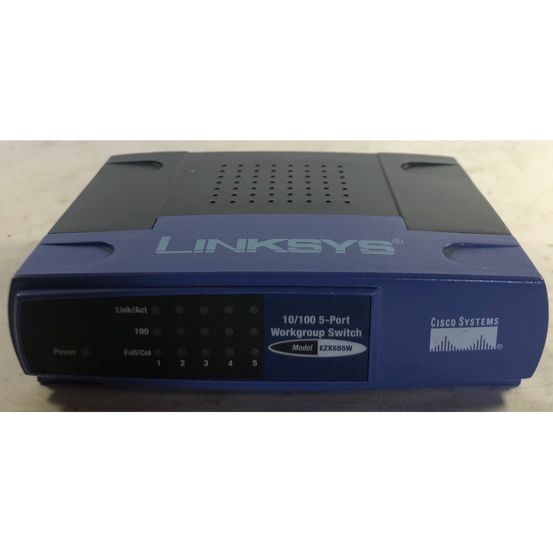 Cisco Linksys EtherFast 5-Port Workgroup Switch- EZXS55W