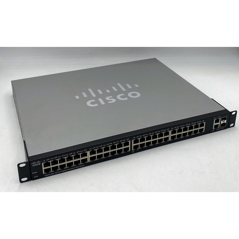 Cisco SG220-50P-K9 50-Port Gigabit PoE Smart Plus Switch