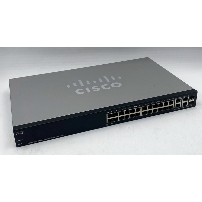 Cisco SG300-28P 28-Port Gigabit Managed PoE Switch