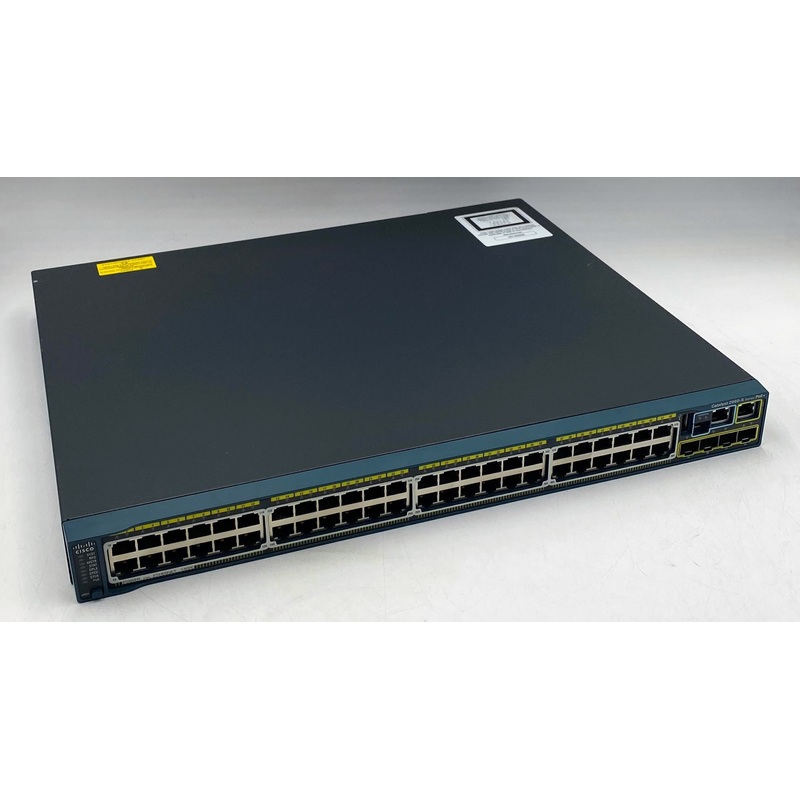 Cisco WS-C2960S-48FPS-L, 48GE PoE+ 740W, 4xSFP Switch
