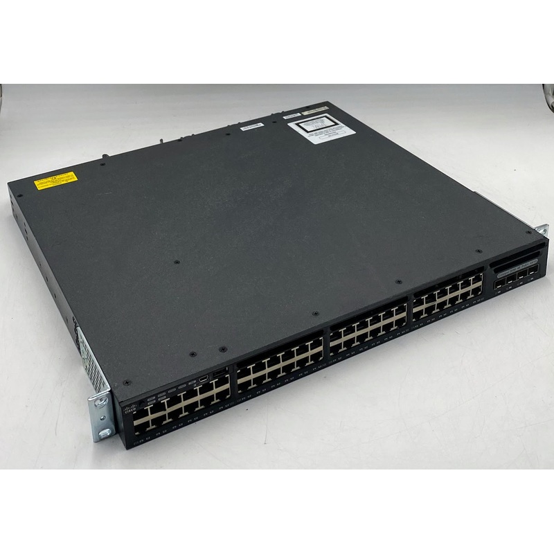 Cisco WS-C3650-48PS V01 48-Port PoE+ Gigabit Ethernet Switch