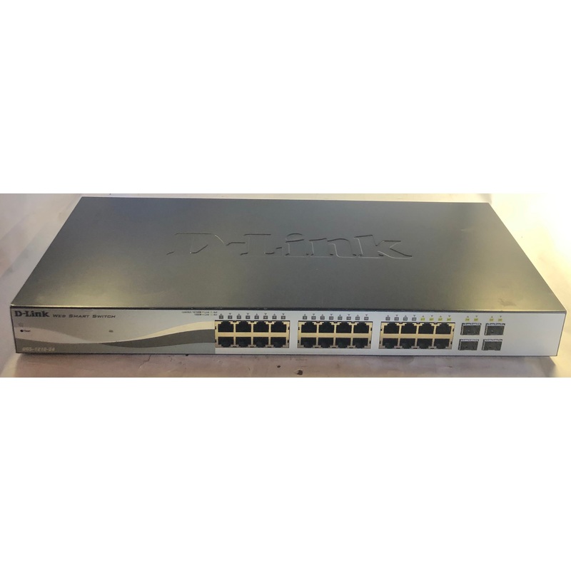 D-Link Web Smart 24-Port Switch- DGS-1210-24