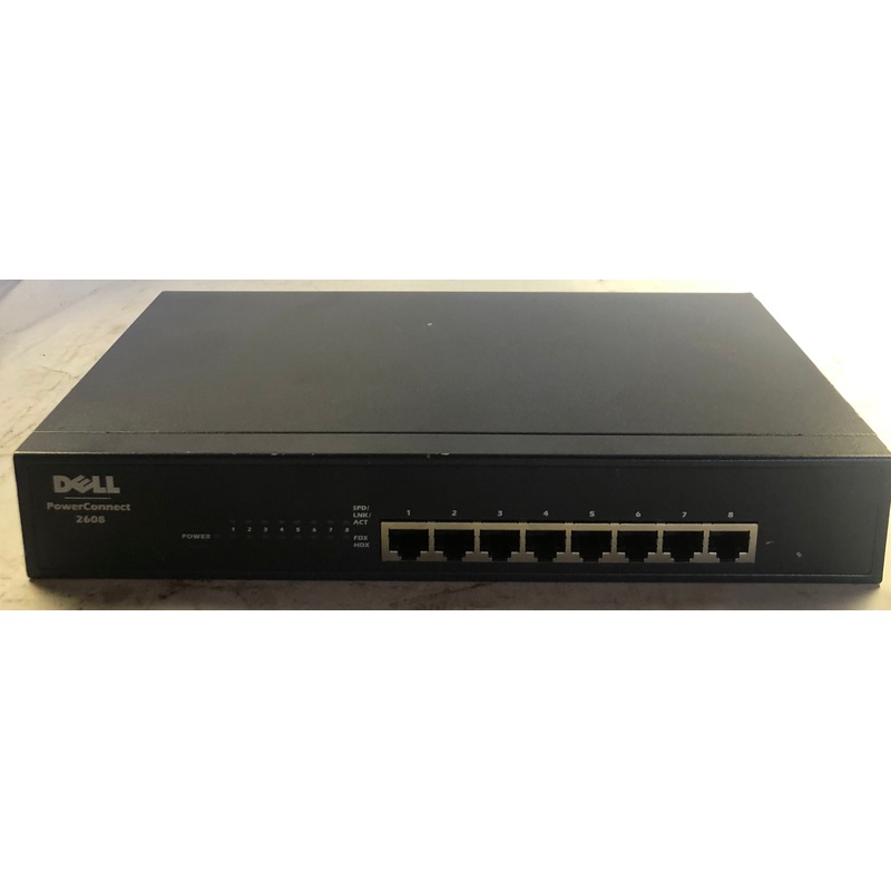 Dell PowerConnect 2608 8-Port Network Switch- J3667