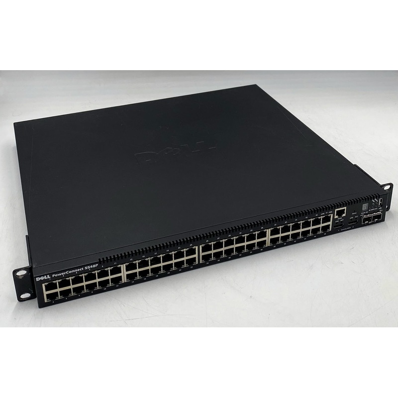 Dell PowerConnect 5548P, 48GE PoE, 1U, Stackable, Managed, 10GbE