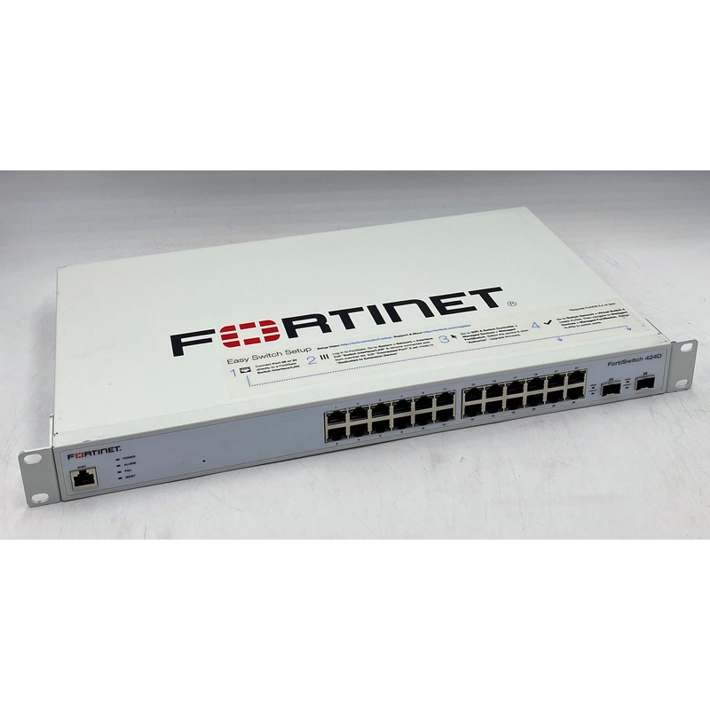 Fortinet FS-424D 24-Port Layer 2/3 FortiGate Compatible Switch
