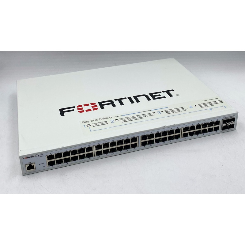 Fortinet FS-448D 48-Port PoE+ Managed Switch, P16667-02-03
