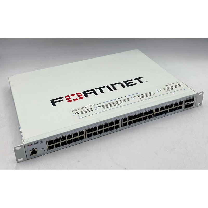 Fortinet FS-448D 48-Port PoE+ Managed Switch, P16667-02-04