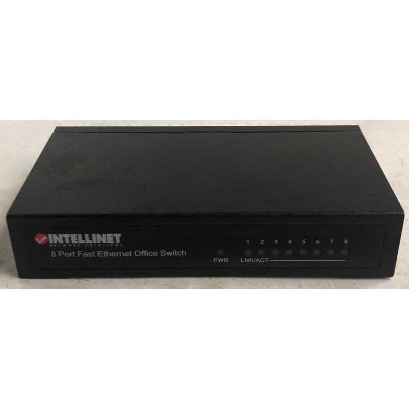 Intellinet 8-Port Fast Ethernet Office Switch- 523318