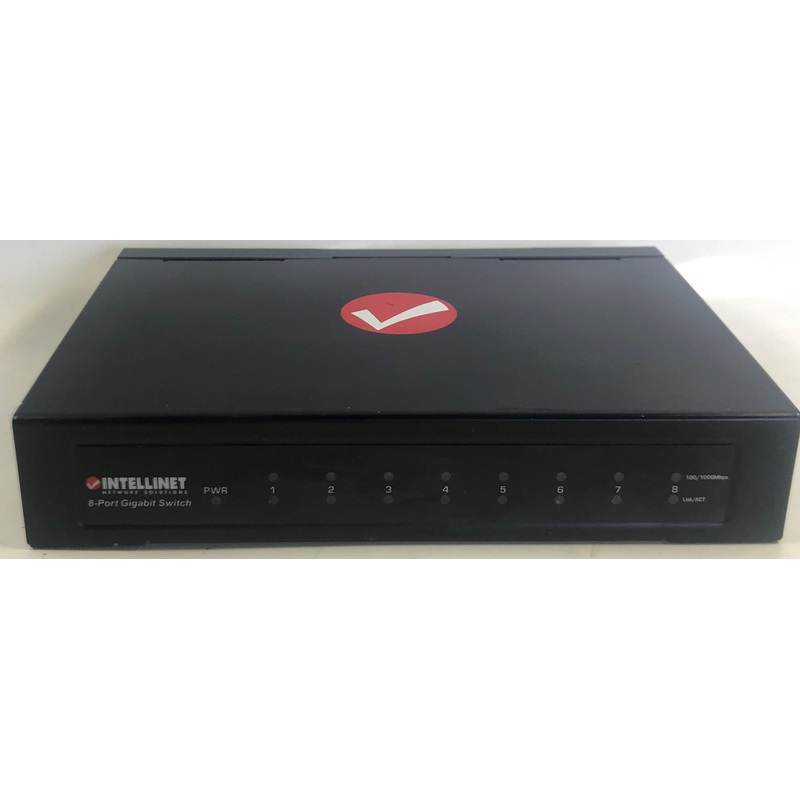 Intellinet 8-Port Gigabit Network Switch- 530347