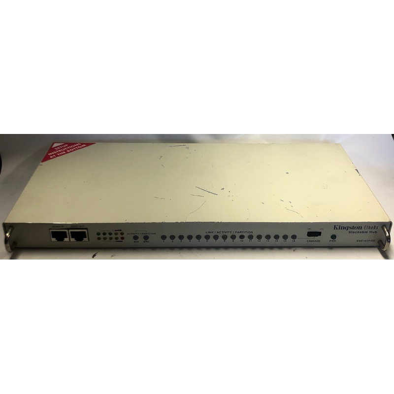 Kingston EtheRx KNE16TP/SE 16-Port Stackable Ethernet Hub