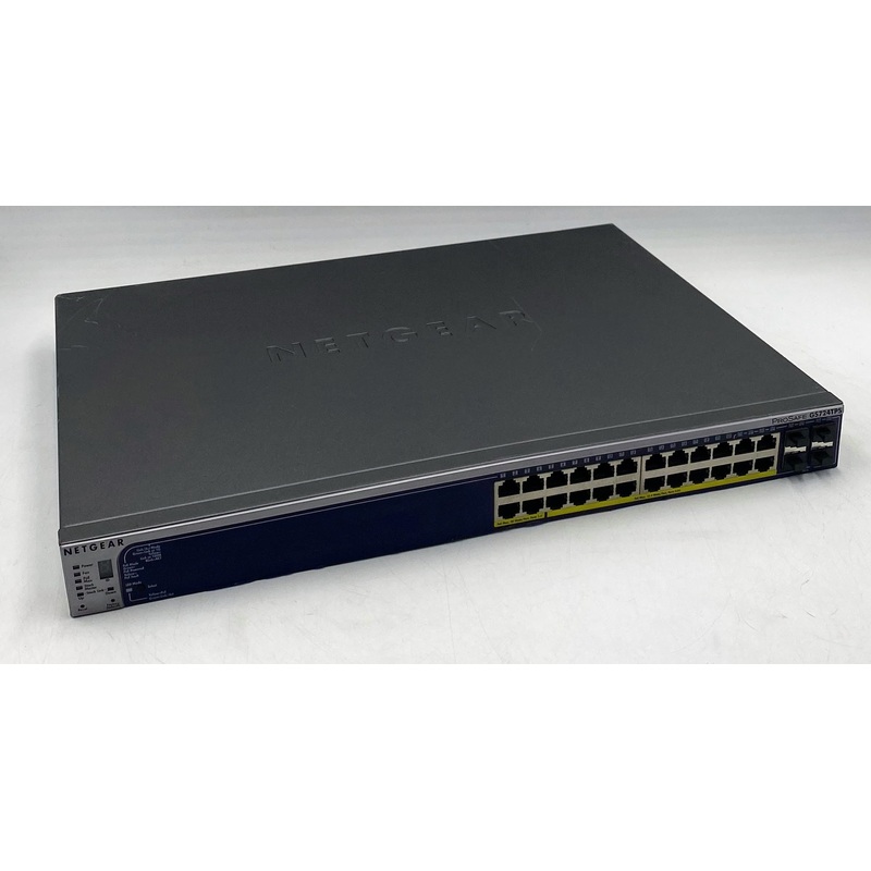 NetGear ProSafe GS724TPS 24-Port Gigabit PoE Smart Switch