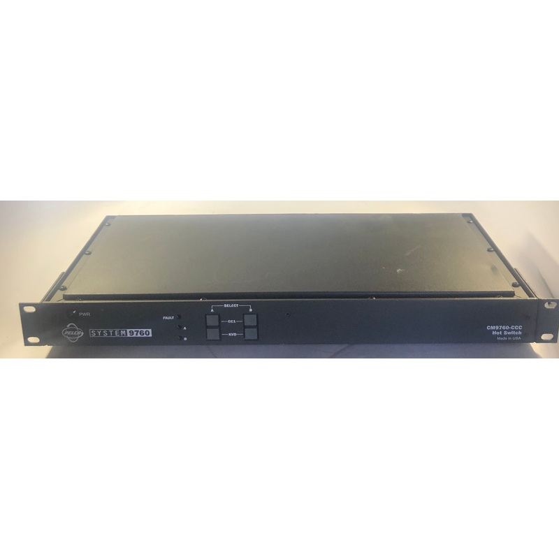Pelco System 9760 Hot Switch Matrix Computer Changeover Control Unit- CM9760-CCC