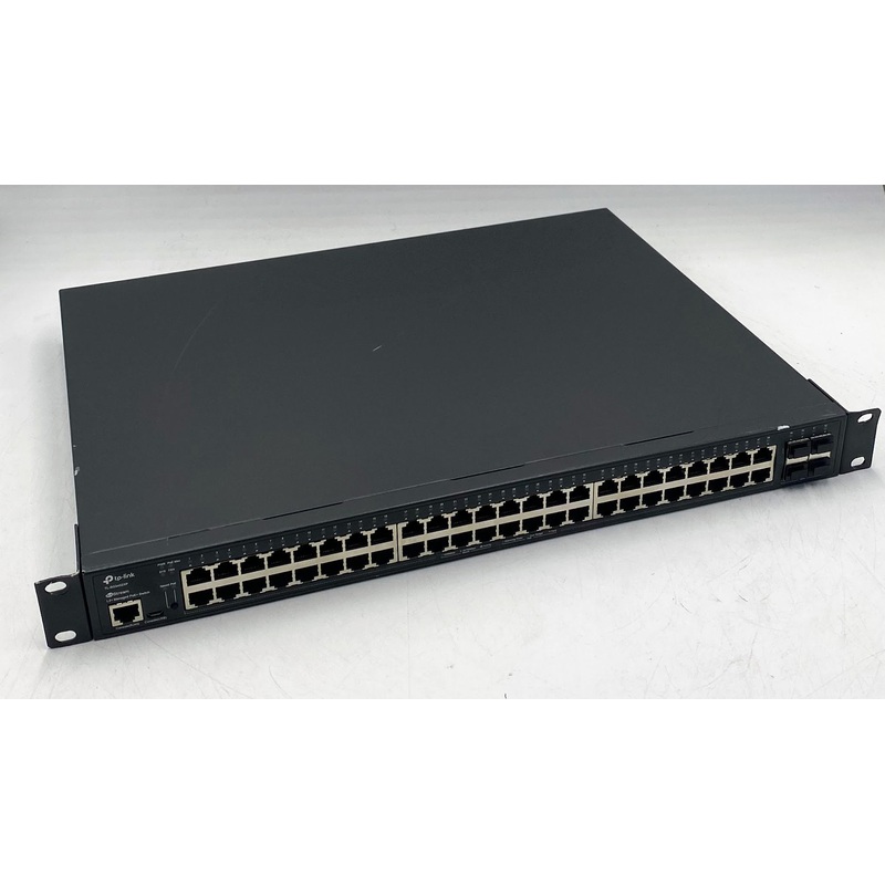 TP-Link TL-SG3452XP 48-Port Gigabit Managed PoE+ Switch with 4 10GE SFP+ Slots