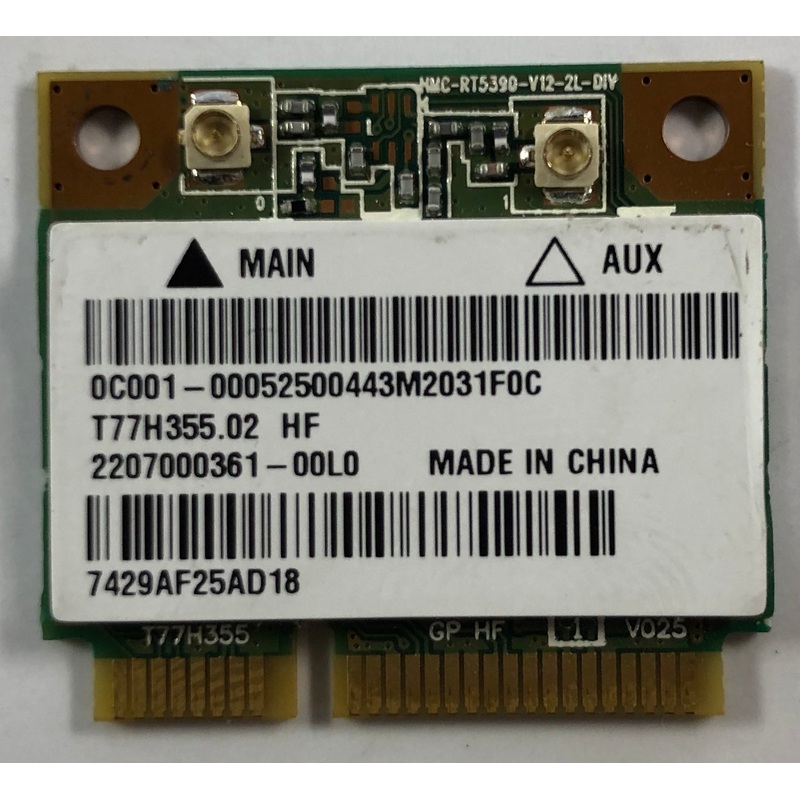 Asus X551m Laptop RT5390 PCI-E Half-Height Wireless Network Adapter- DA105282