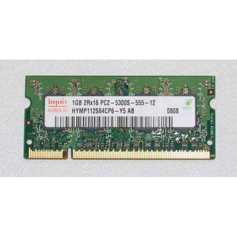 HP Compaq 6730B Laptop Memory 1GB PN HYMP112S64CP6-Y5 AB- 450575-001