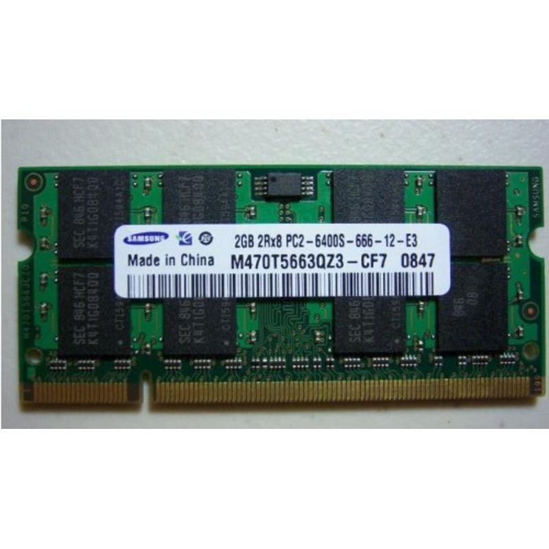 HP TouchSmart TX2-1020US Laptop Memory 2GB PN M470T5663QZ3-CF7- 506061-001