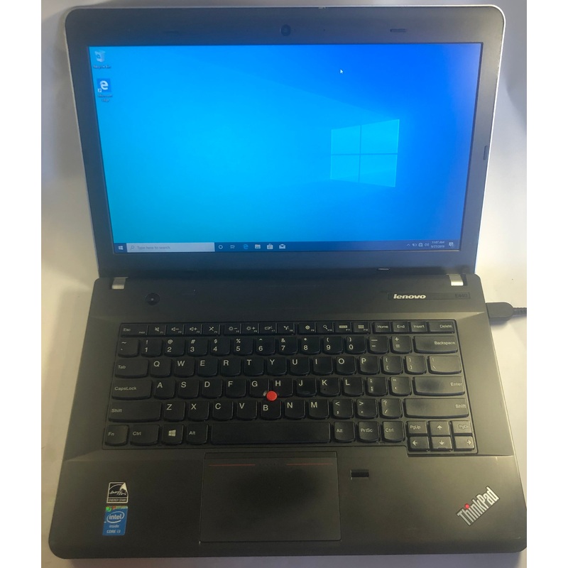 Lenovo ThinkPad E440 Laptop- 500GB HDD, 4GB RAM, Intel i3 CPU, Windows 10 Pro