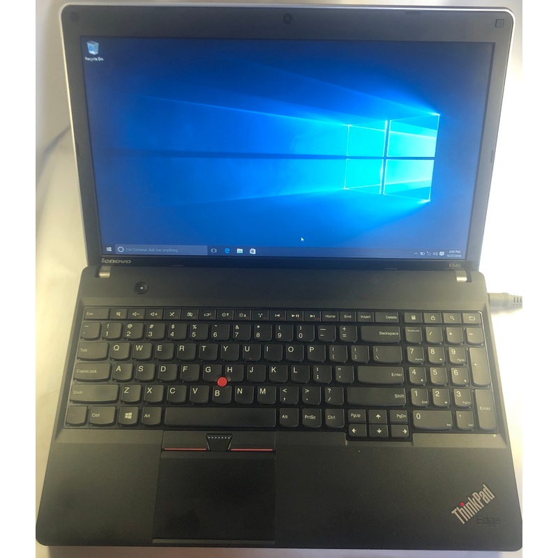 Lenovo ThinkPad E545 Laptop- 320GB HDD, 4GB RAM, AMD A6 APU, Windows 10 Pro