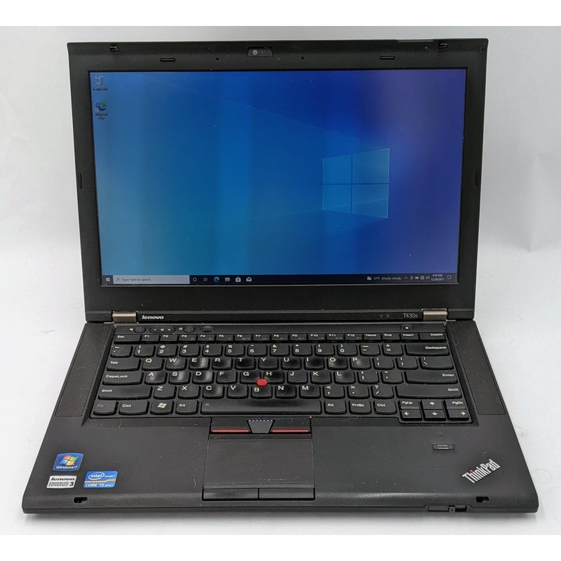 Lenovo ThinkPad T430s Laptop- 128GB SSD, 4GB RAM, Intel i5 CPU, Windows 10 Pro