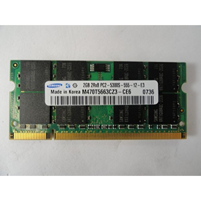 Samsung M470T5663CZ3-CE6 2GB DDR2 Laptop RAM Memory