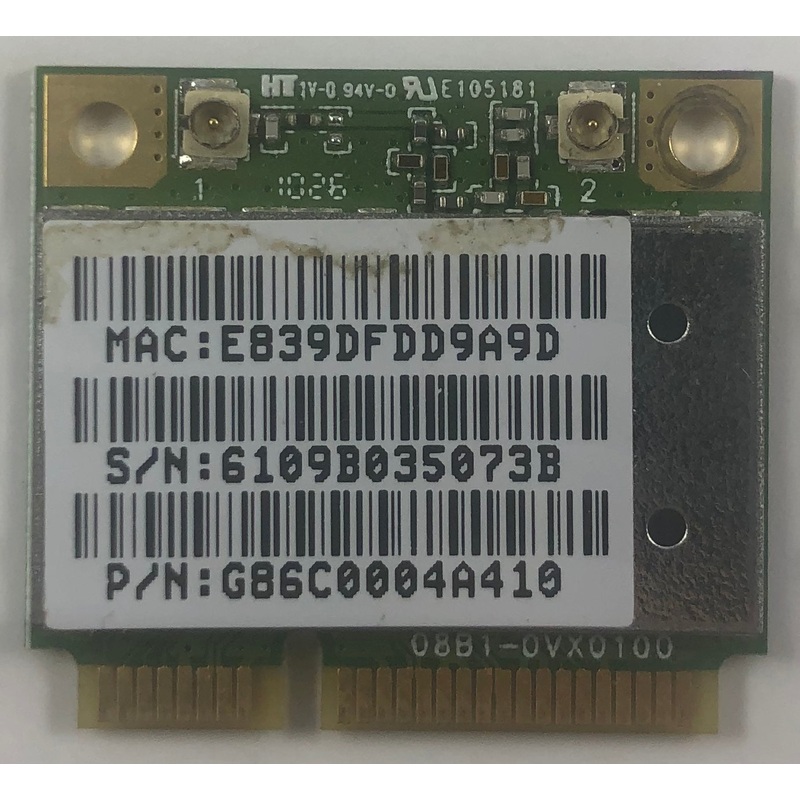 Toshiba Satellite C655 Laptop 6042B0112701 Wireless Network Adapter- V0001B0340