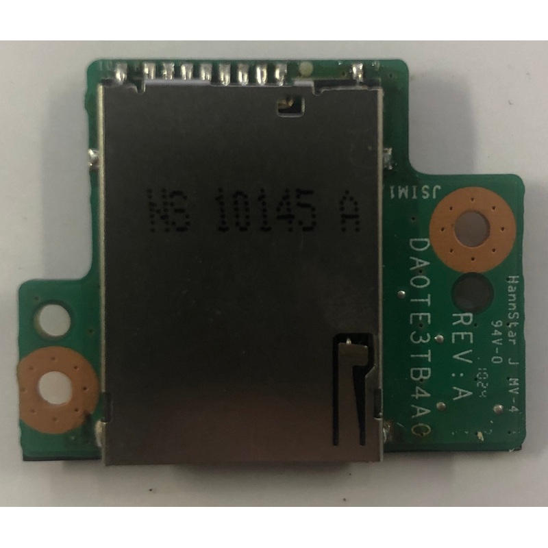 Toshiba Satellite L645 Laptop DA0TE3TB4A SIM Card Reader Board- 3PTE3SB0000