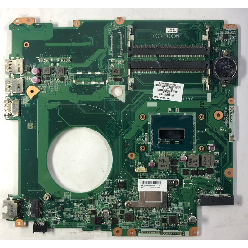HP Envy TouchSmart M7 Laptop DAY33AMB6C0 Motherboard- 773128-501