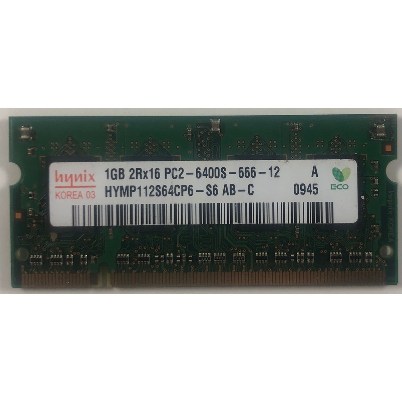 Hynix 1GB DDR2 Laptop RAM Memory- HYMP112S64CP6-S6