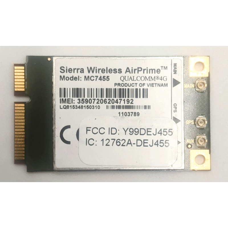 Sierra Wireless AirPrime MC7455 1103789 4G LTE Wireless Cellular Modem