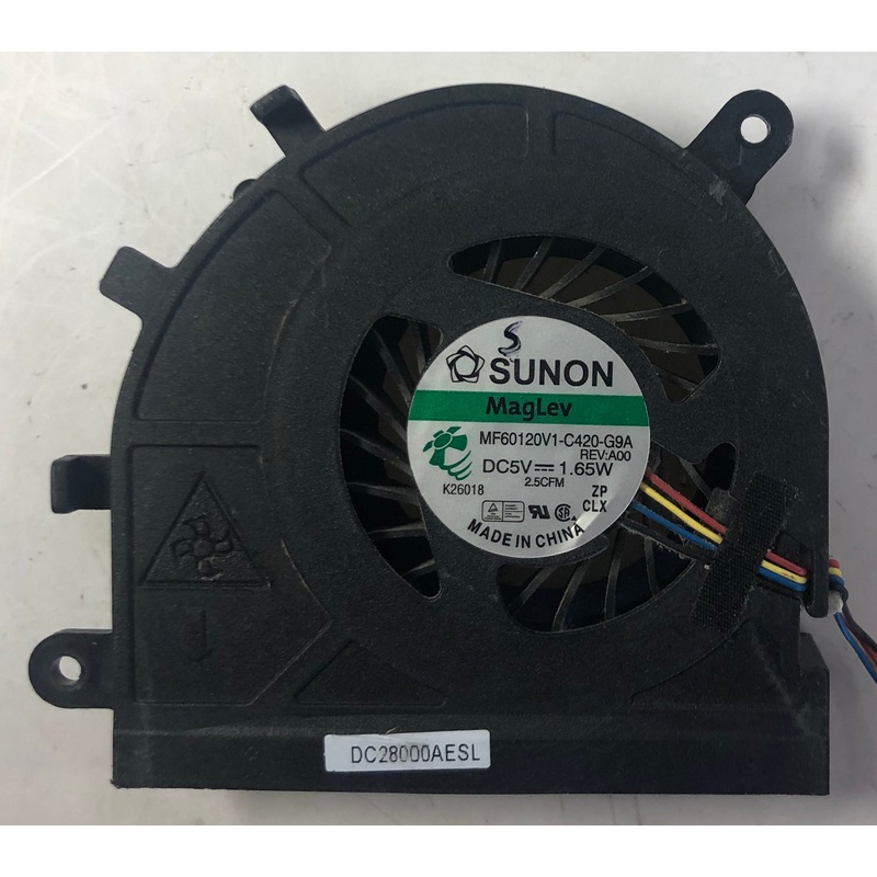 Dell Latitude E5530 Laptop MF60120V1-C420-G9A Cooling Fan- 9HTYD