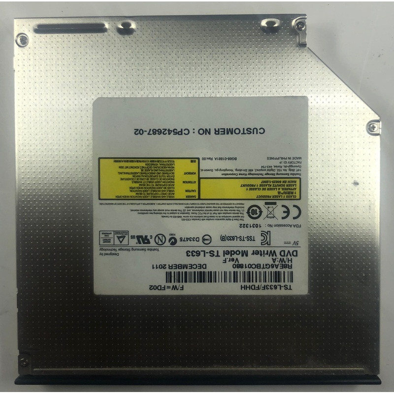 Fujitsu LifeBook T5010 Laptop TS-L633 DVD Writer- CP542687-02