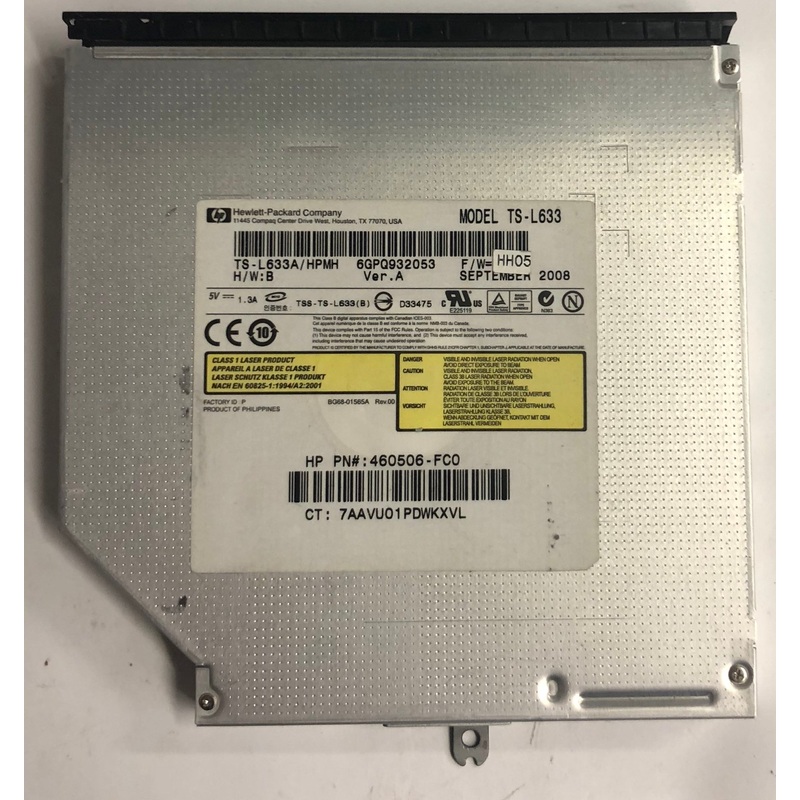 HP Compaq CQ60 Laptop TS-L633 CD/DVD Drive- 460506-FC0