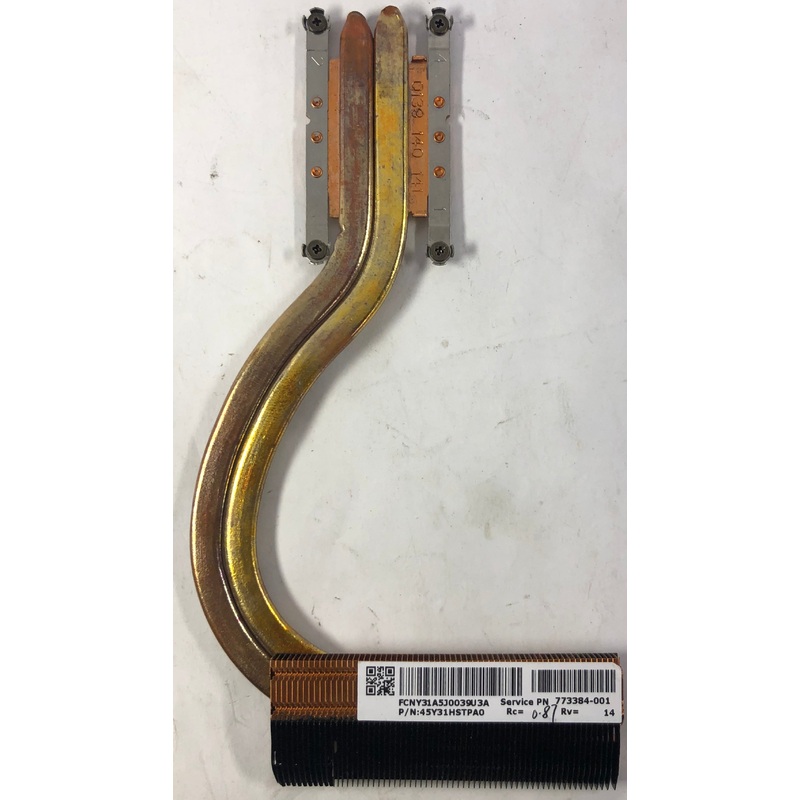 HP Envy TouchSmart 15 Laptop 45Y31HSTPA0 Heatsink Assembly- 773384-001