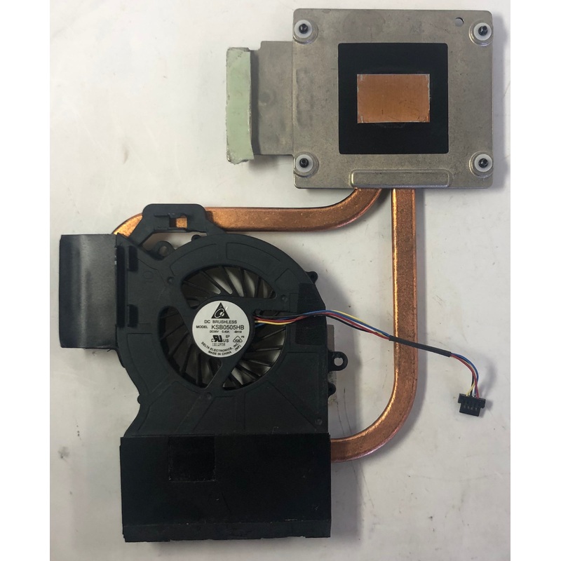 HP Pavilion dv7 Laptop KSB0505HB Cooling Fan & Heatsink Assembly- 666526-001