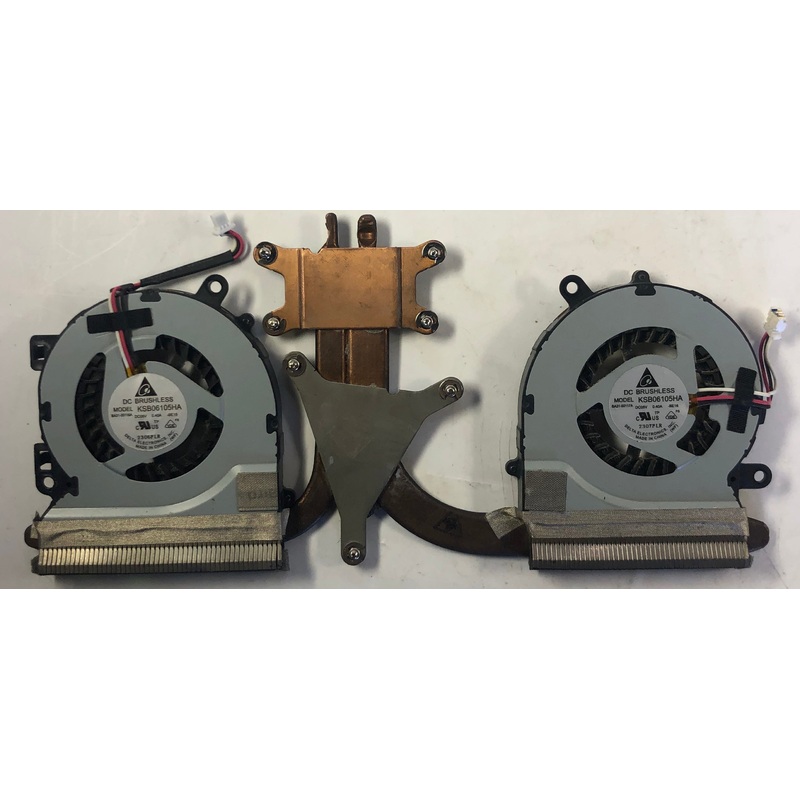 Samsung NP700Z5B NoteBook Dual Cooling Fan & Heatsink Assembly- BA62-00632A